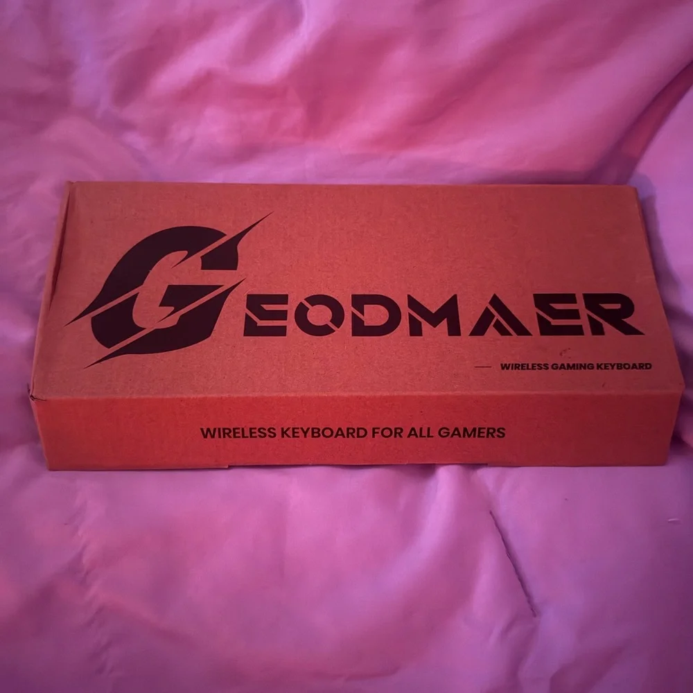 Geodmaer Wireless Backlit Gaming Keyboard